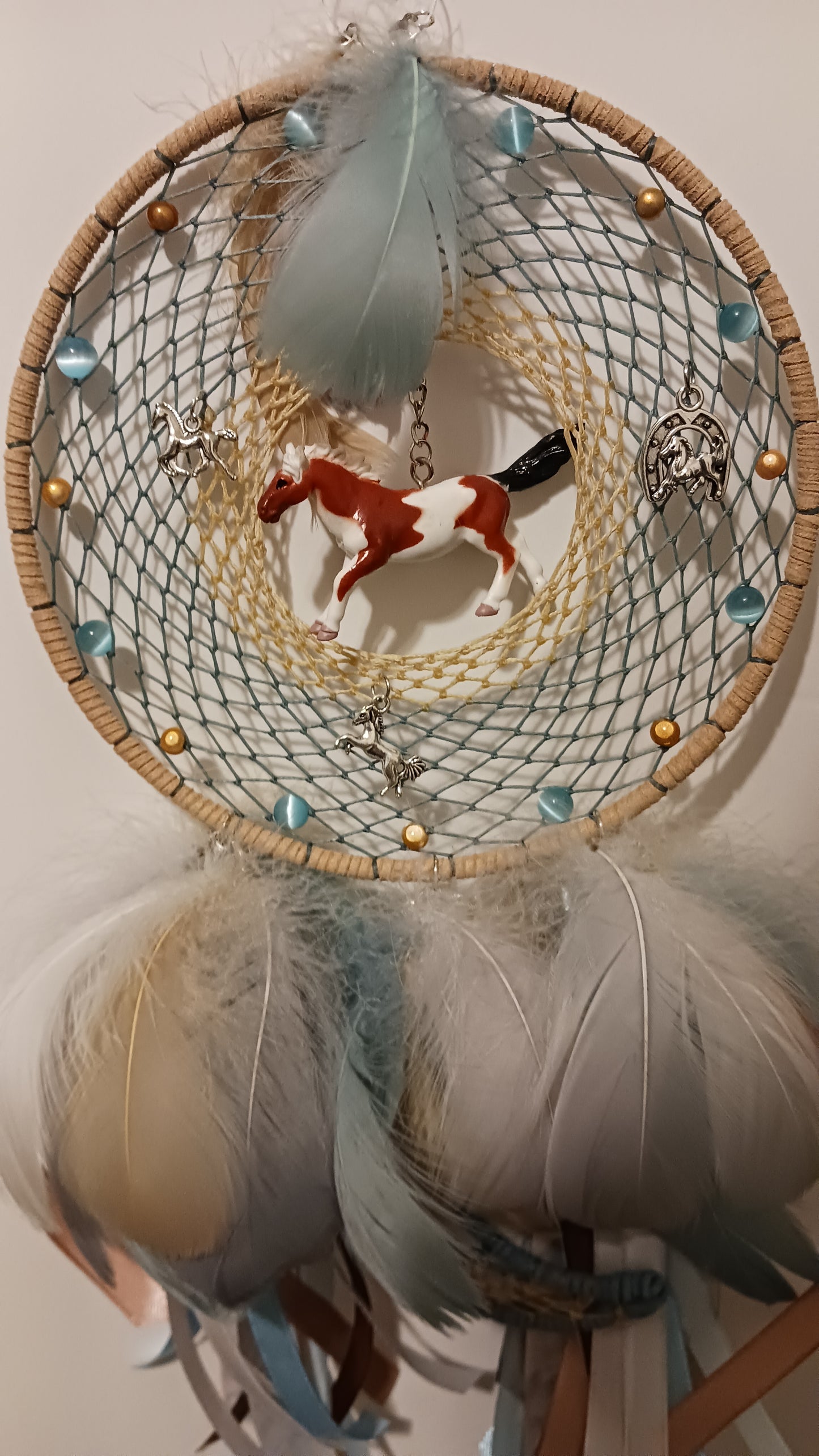 Handcrafted Horse Spirit Dreamcatcher