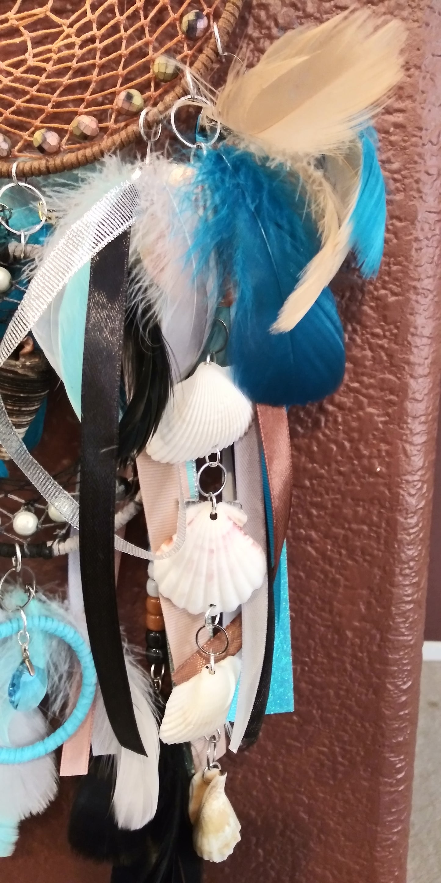 Ocean Theme Dream Catcher - Yin Yang Coastal Edition by Tabu