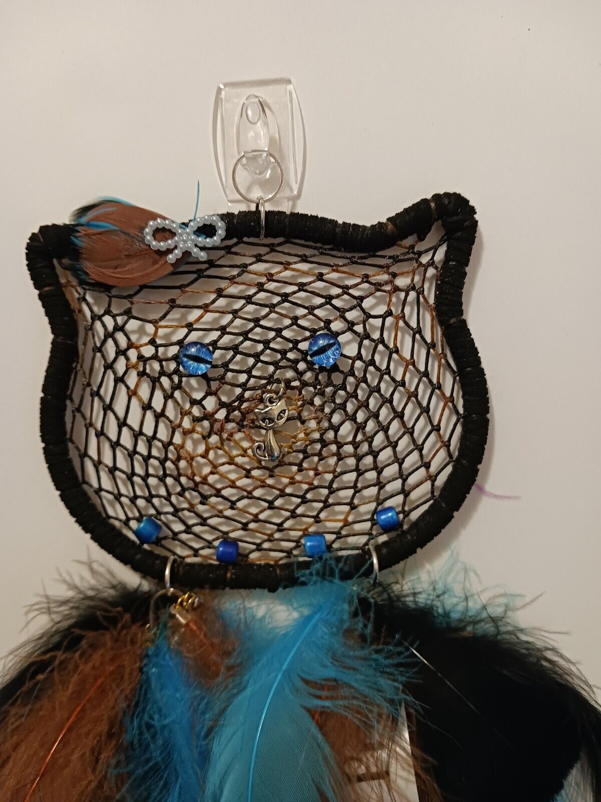 Hello Kitty Midnight Whiskers Dream Catcher - Handcrafted by Tabu