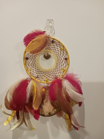 Autumn Heart Dream Catcher - Handcrafted by Tabu