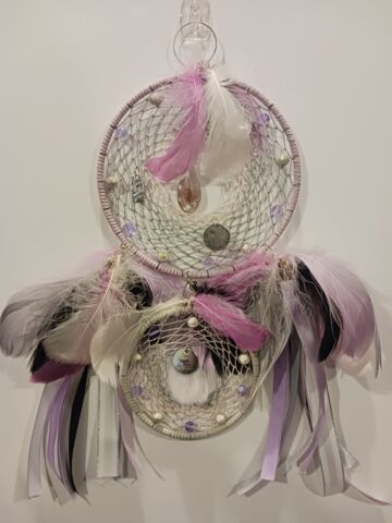 Flower of Emotion Dream Catcher - Pastel Harmony Edition by Tabu