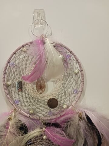 Flower of Emotion Dream Catcher - Pastel Harmony Edition by Tabu