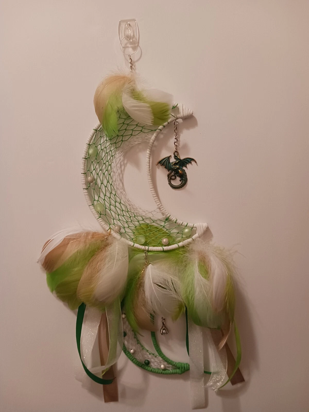 Moonlit Guardian: Dragon Queen Dreamcatcher