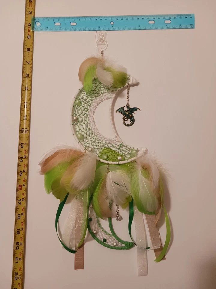 Moonlit Guardian: Dragon Queen Dreamcatcher