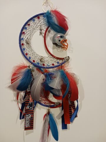 New England Patriots Dream Catcher - Handcrafted by Tabu