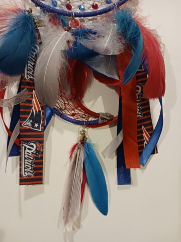 New England Patriots Dream Catcher - Handcrafted by Tabu