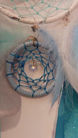 Snowflake Ornament Dream Catcher - Winter Wonderland Edition by Tabu